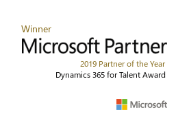 Winner partner of the year Microsoft Dynamics 365 for talent Fourvision